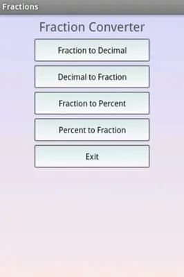 Fraction Converter android App screenshot 4